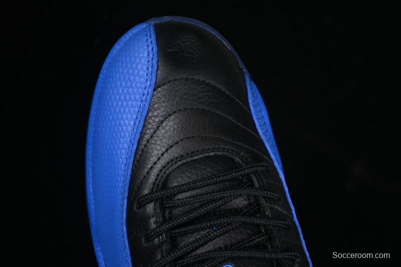 Nike Air Jordan 12 Retro Basketball Shoes with Game Royal Colorway - 130690-014