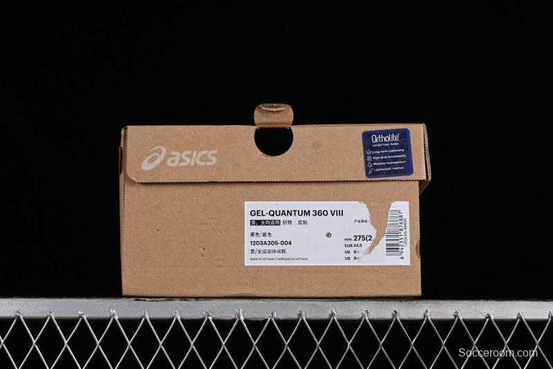 Asics Gel-Quantum 360 VIII Retro Breathable Casual Shoes with Cushioning for Men - 1203A305-004