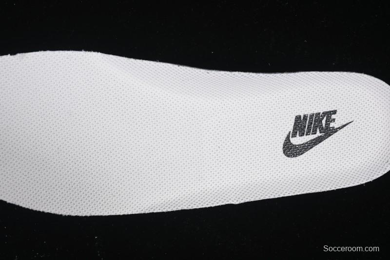 Nike Air Force 1 '07 Low Stussy Collaboration Black Grey Outsole Low-Top Casual Sneakers - SJ6698-017