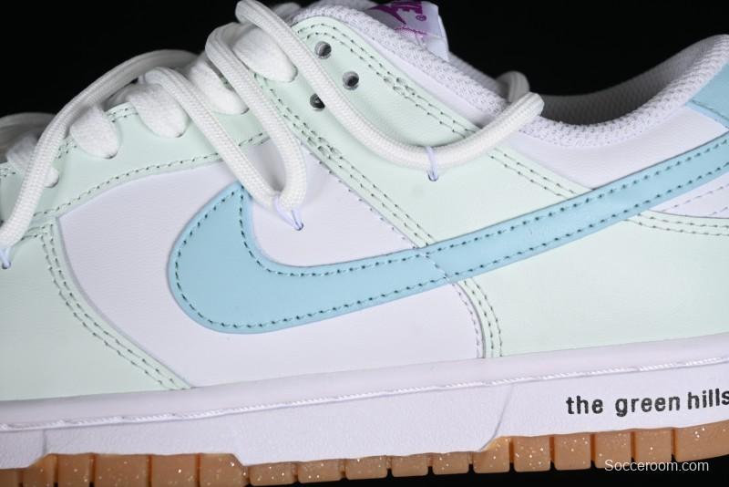 Nike Dunk Low Bubble Sea Salt SB Low-Top Casual Skate Shoes - FD9922-151