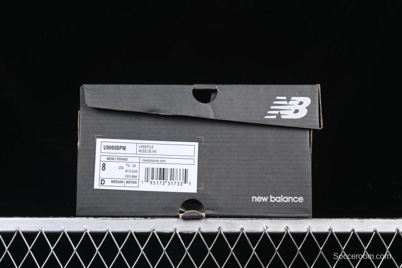 New Balance 9060 Retro Casual Running Sneakers with ABZORB Cushioning Technology - U9060BPM