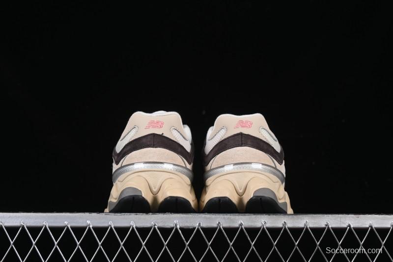 New Balance NB9060 Series Retro Casual Running Shoes with ABZORB Cushioning - U9060FLP