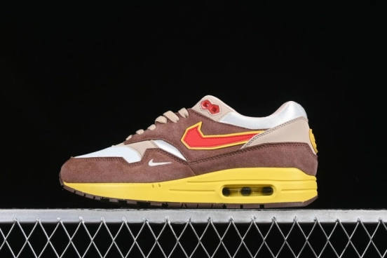Nike Air Max 1 Retro Running Shoes with Half-Sole Air Cushion - HV5776-200