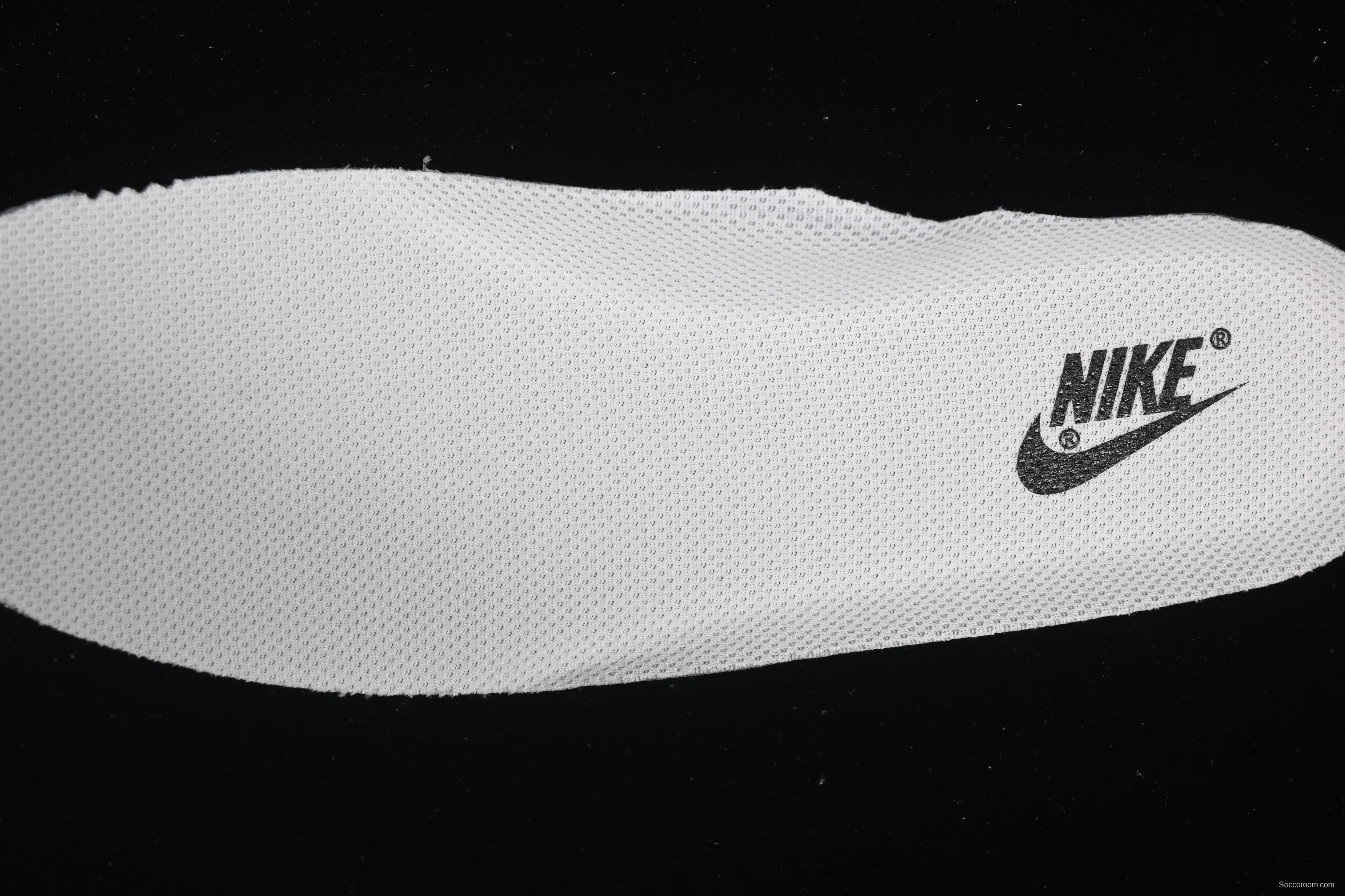 Nike Air Force 1 '07 Low Stussy Collaboration Black Swoosh Casual Sneakers - HH7518-062