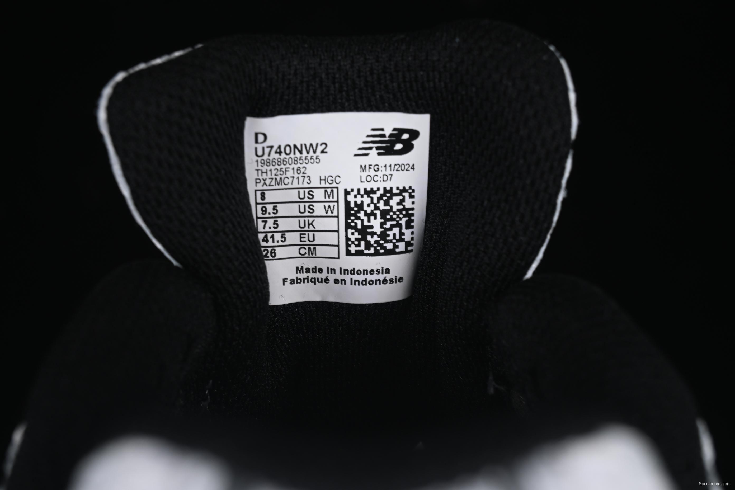 New Balance 740 Series Retro Dad Style Casual Sports Running Shoes - U740NW2