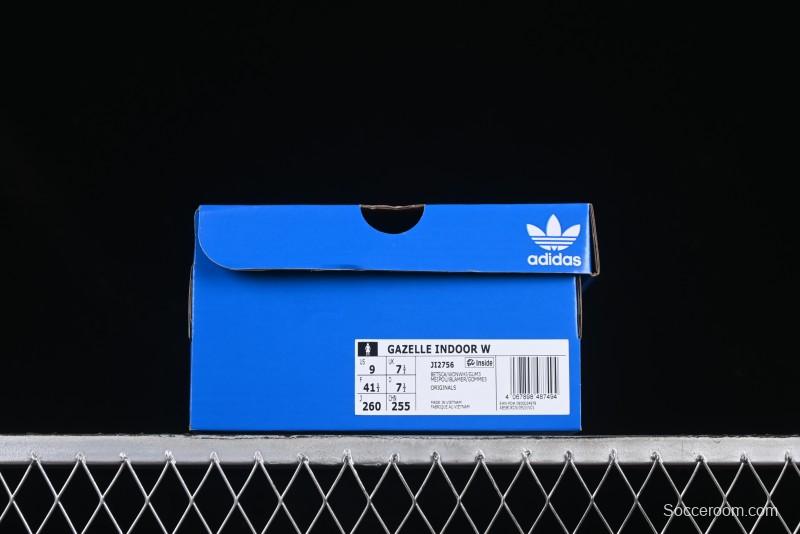 Adidas Originals Gazelle Indoor Retro Casual Slip-Resistant Wear-Resistant Low-Top Sneakers - JI2756