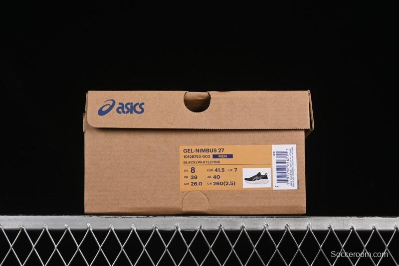Asics Gel-Nimbus 27 Retro Breathable Casual Shoes with Cushioning for Men - 1012B753-003