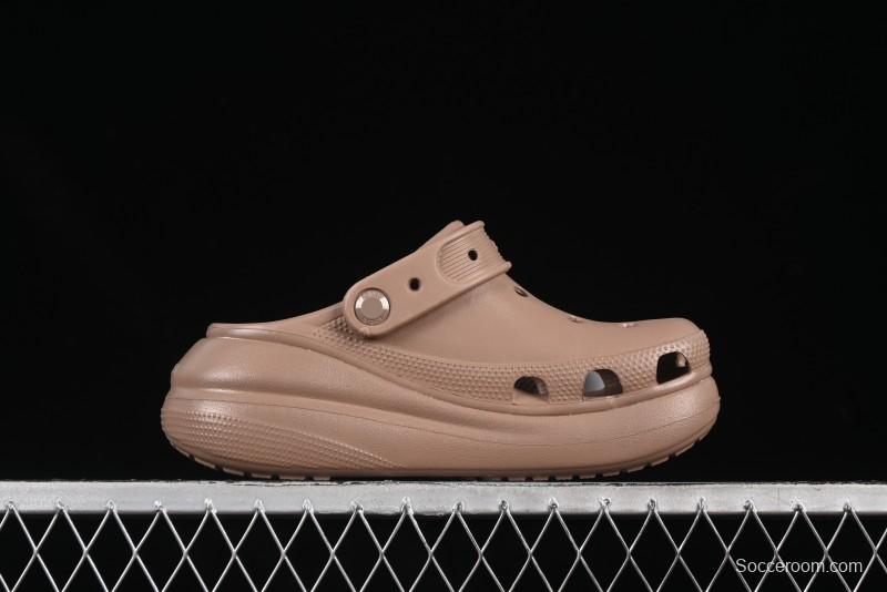 Crocs Classic Puff Two-Way Summer Sandals with Ventilation Holes - B.D4