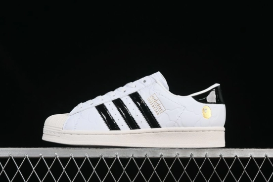 Adidas Bape Superstar JR2701 Shell Toe Casual Sneakers - JR2701