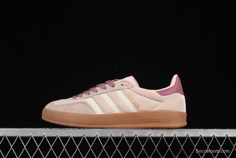 Adidas Originals Gazelle Indoor JR0232 Retro Casual Slip-Resistant Wear-Resistant Low-Top Skate Shoes - JR0232