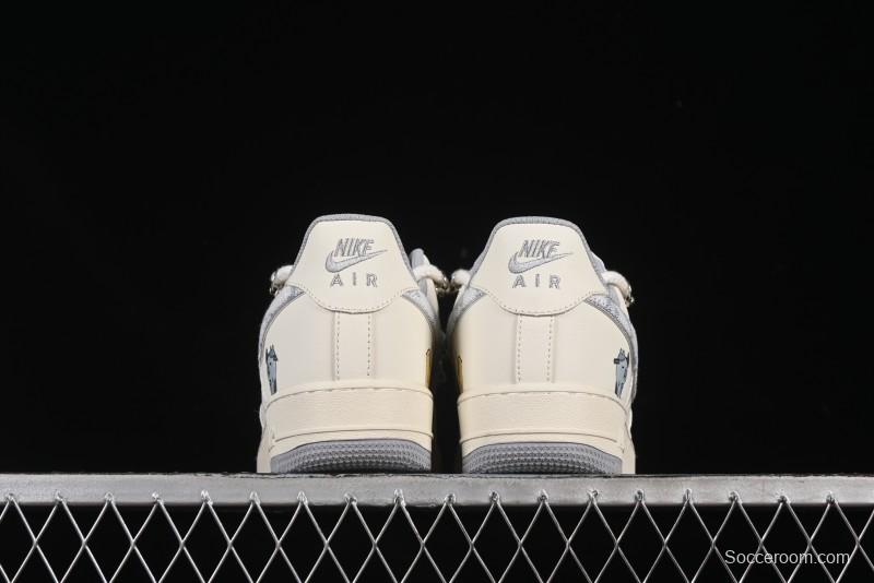 Nike Air Force 1'07 Low x Capybara "Frankenstein" Casual Sneakers - LV0506-220