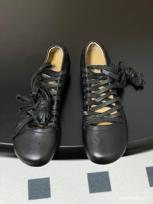 Lemaire 2025 SS Early Spring New Ballet Flats Derby Shoes Flat Sole Chunky Heel Single Shoes - KFY00310