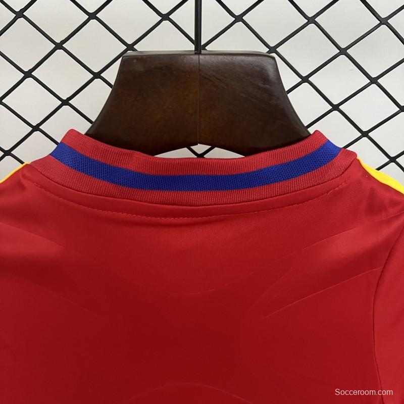 2010 Kids Spain Home Size 16-28 Jersey