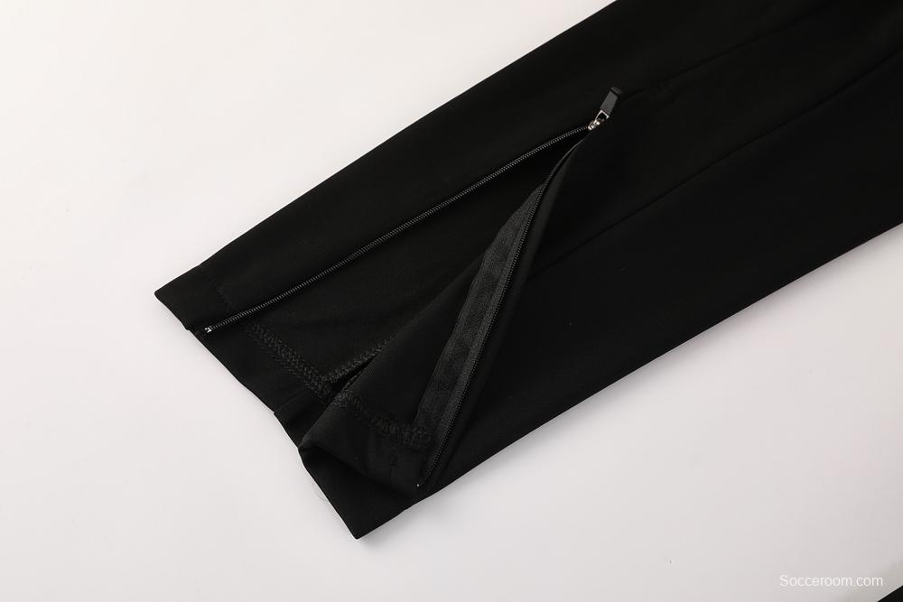 2025 Nike Black Full Hoodie Zipper Jacket +Long Pants