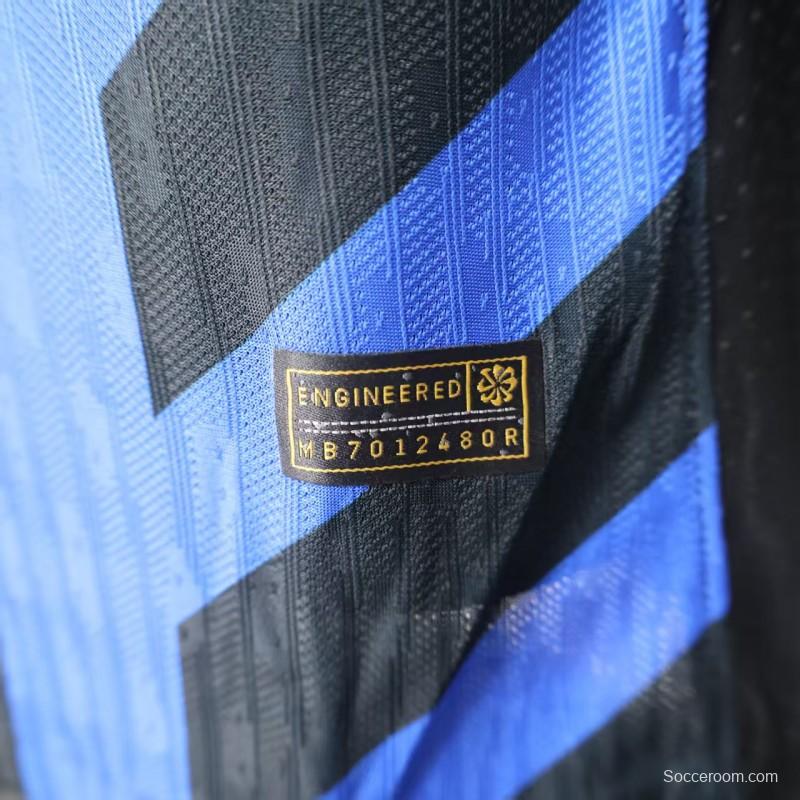 Player Version 24/25 Inter Milan Home Jersey
