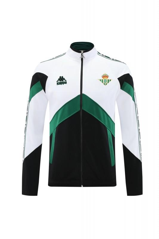 25/26 Real Betis WHITE/Black/Green Full Zipper Jacket + Long Pants