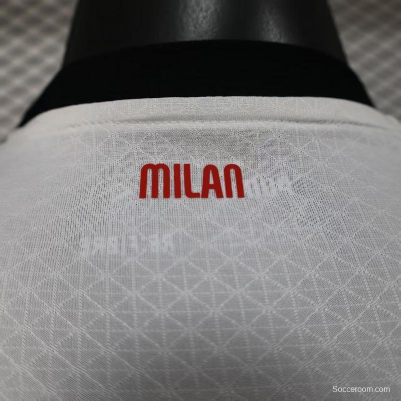 Player Version 25/26 AC Milan Away Long Sleeve Jersey