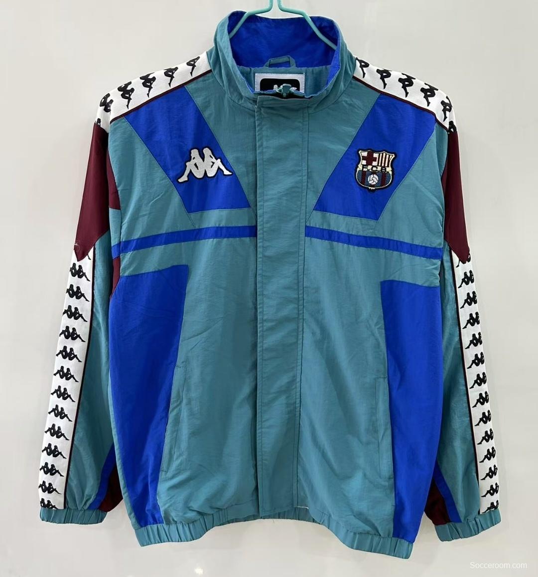 25/26 Barcelona 1967 Style Blue Windbreaker