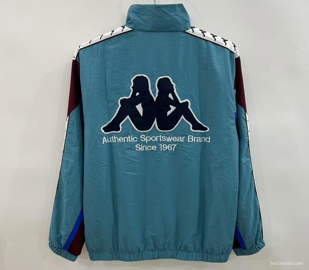 25/26 Manchester United 1967 Style Blue Windbreaker