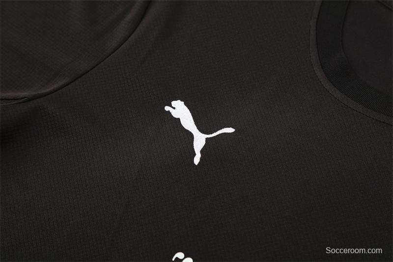 25/26 Manchester City Black with XS Short Sleeve+Soccer Shorts