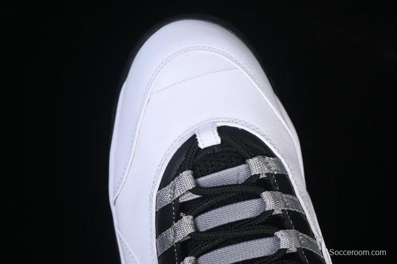 Nike Air Jordan 10 Retro Light Steel Grey Basketball Shoes - HJ6779-104