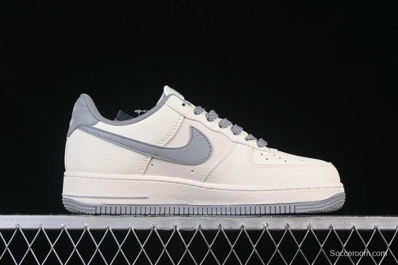 Nike Air Force 1'07 Low Classic Gray Casual Sneakers - SM6668-106