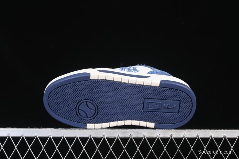 New York Yankees Chunky Liner Pocket Monogram Height-Increasing Thick Sole Casual Running Shoes - 3ASXP025N50NYS