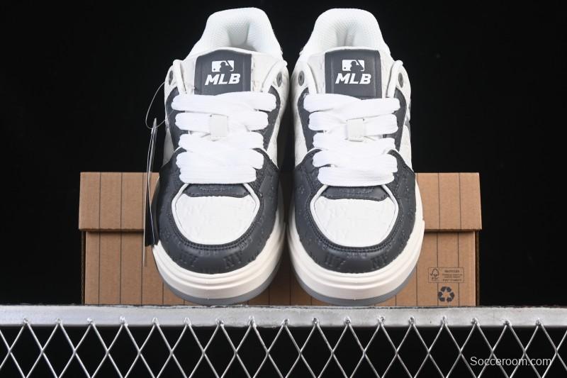 New York Yankees MLB Bigball Chunky Embroidered Monogram Platform Casual Sneakers - 3ASXE035N50CGS