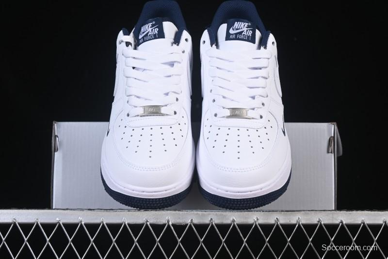 Nike Air Force 1'07 Low White Blue Casual Sneakers - ZH0316-119