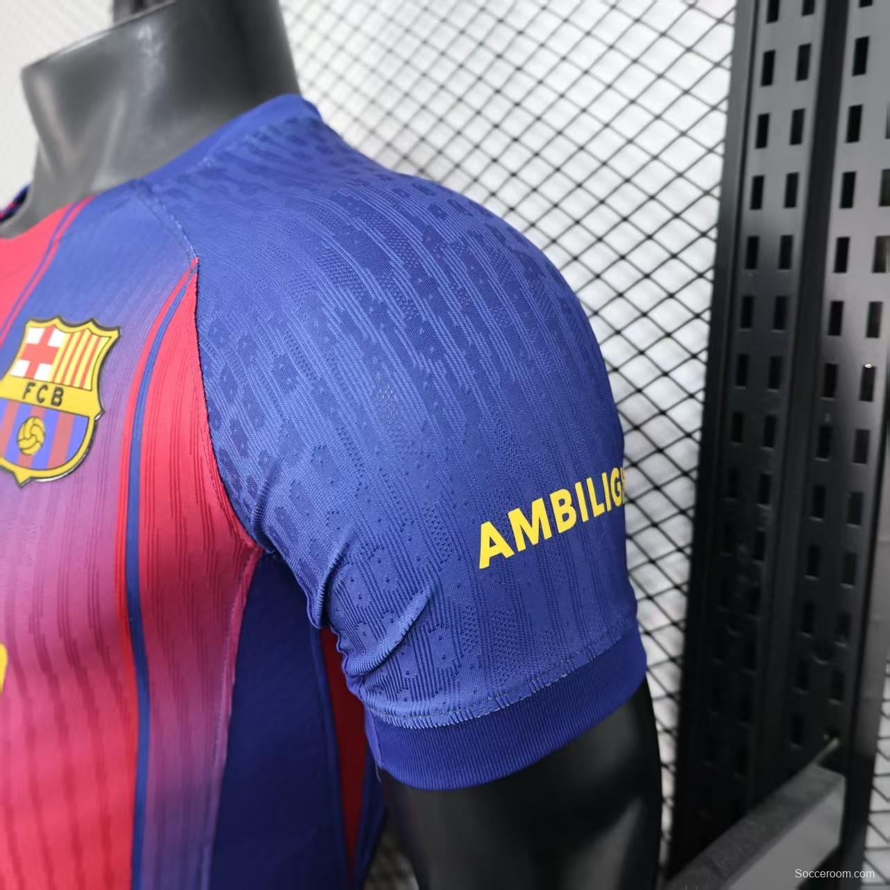 Player Version 25/26 BARCELONA x ED SHEERAN SIGNEE Edition Jersey