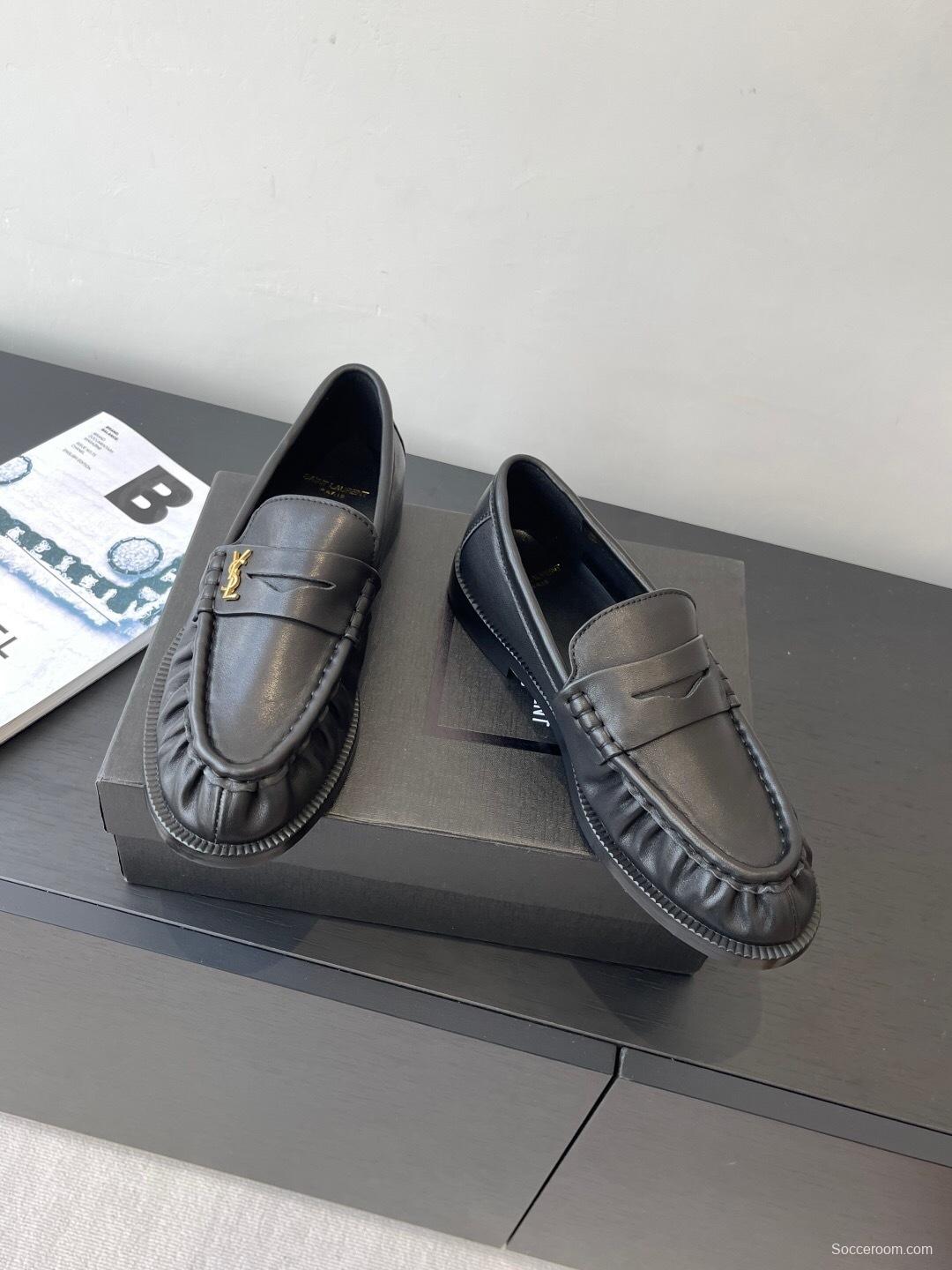 Saint Laurent Classic Loafer Mule Flats - KFY00350