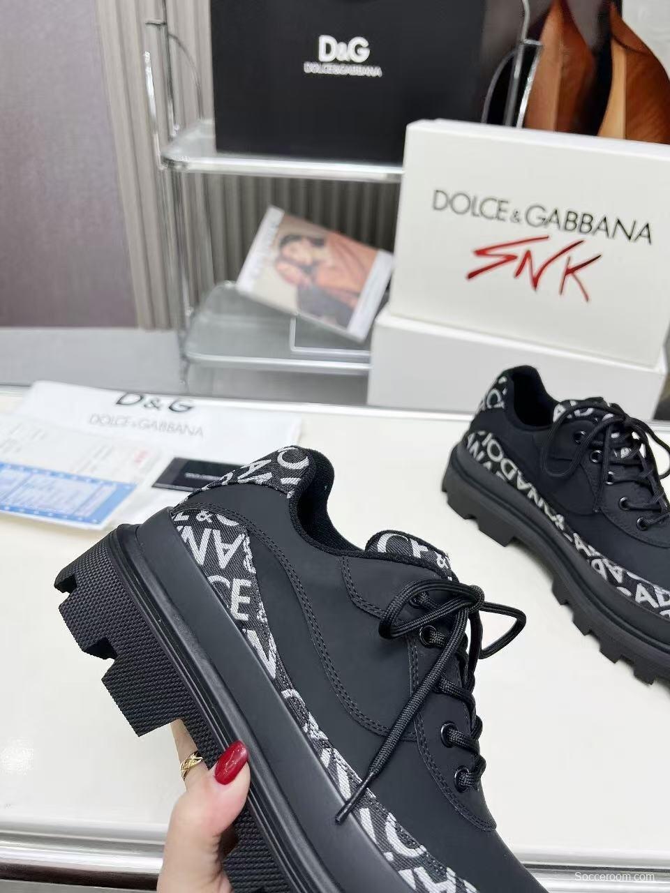 D&G Chunky Derby Casual Big Head Shoes - AS00340