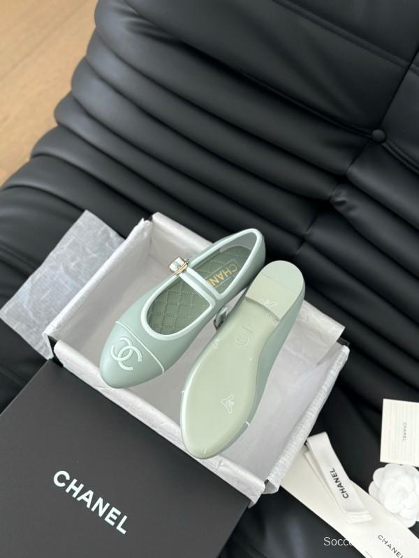 Chanel SS 2025 Runway Mary Jane Flats - LY00