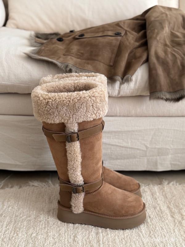 Adidas Curly High-Top Platform Knight Boots - AS00480