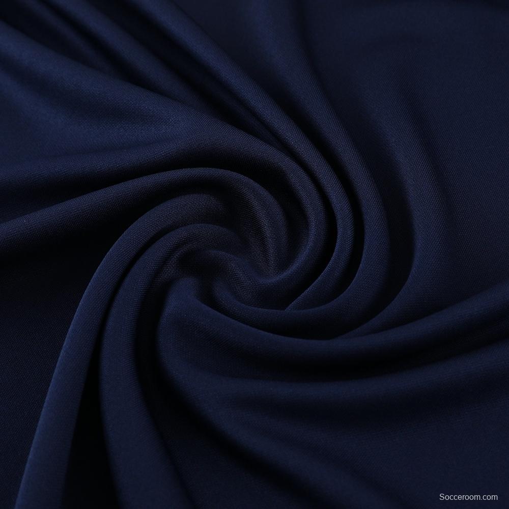 23/24 PSG Royal Blue S-2XL Half Zipper Jacket+Long Pants