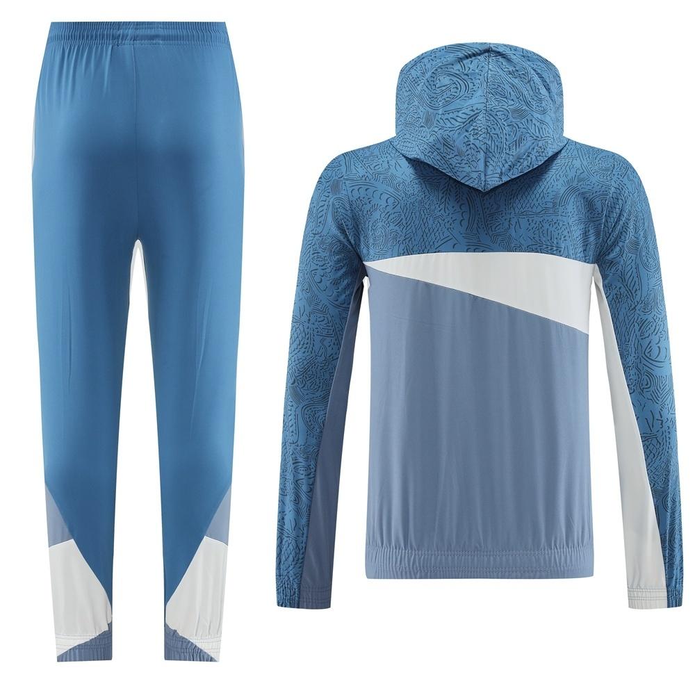 25/26 Olympique Marseille Half Zipper Jacket+Long Pants S-2XL
