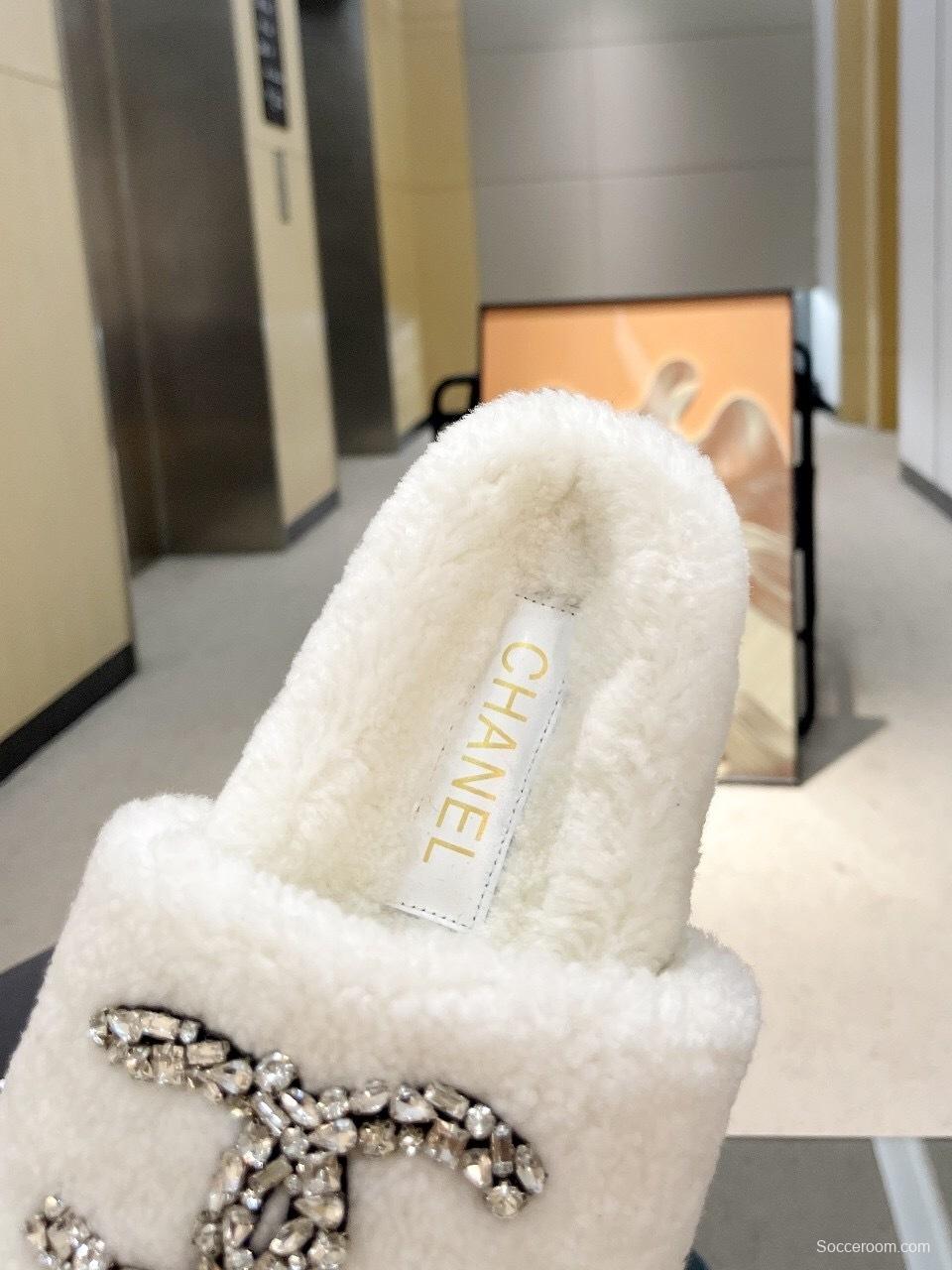 Chanel 2025 SS New Wool Slippers Soft Fine Wool - LY00280