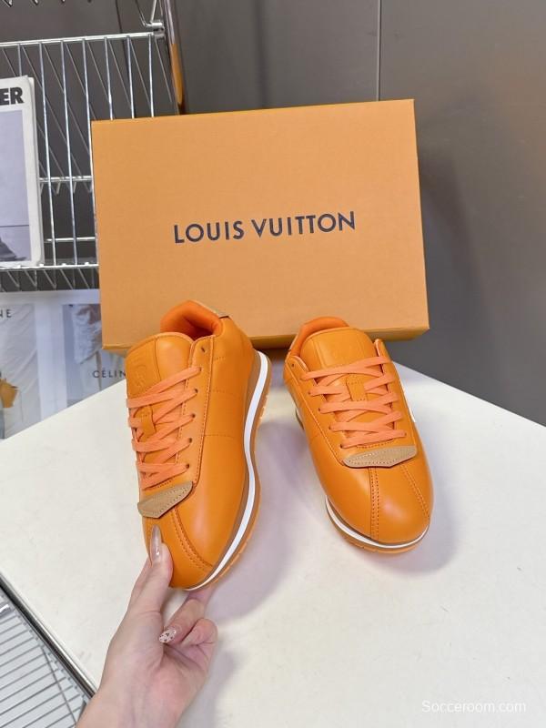 Louis Vuitton 2025 SS Pharrell Williams Collaboration Thick Sole Sneakers Retro Running Shoes - KFY00380/KFY00390