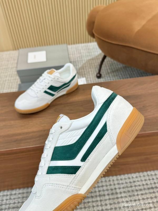 TOM FORD 2025 SS Casual Shoes with Classic Color Blocking and Imported Leather Insole - AS00350