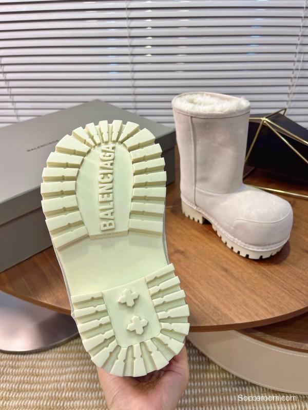 Balenciaga 2025 SS Oversized High Heel Snow Boots - AS00520