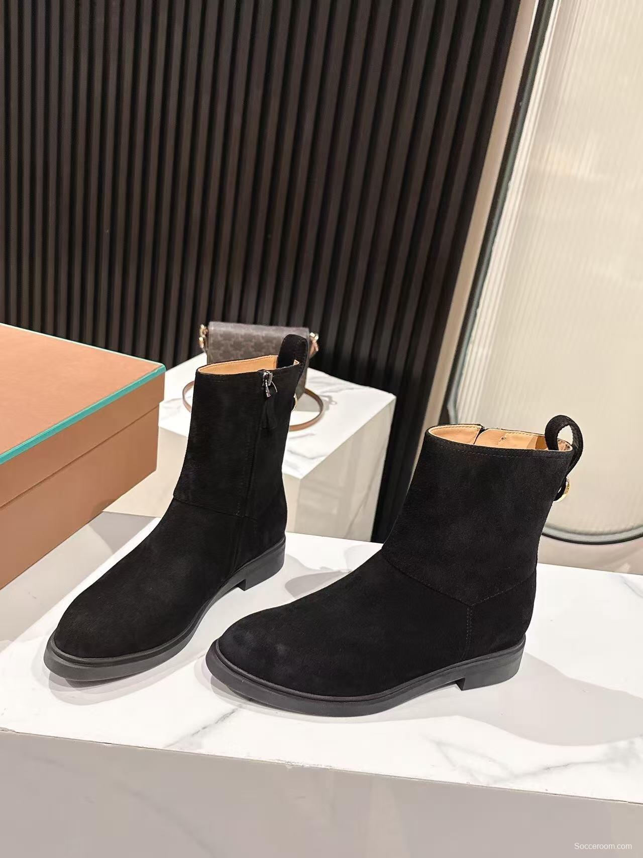 Loro Piana Fall/Winter 2025 Old Money Style Ankle Boots - LY00370/LY00410