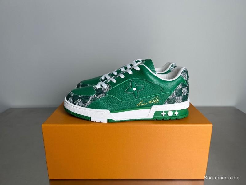 Louis Vuitton Signature Logo Casual Shoes with Imported Calfskin - YC