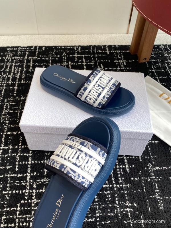 Dior Spring Summer 2025 Latest Ultra-Light Foam Sole Beach Sandals - KFY00260