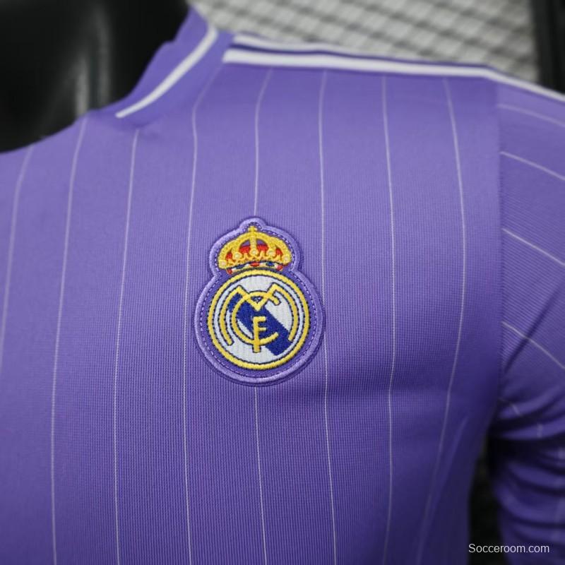 Player Version 25/26 Real Madrid Purple Adidas Original Jersey