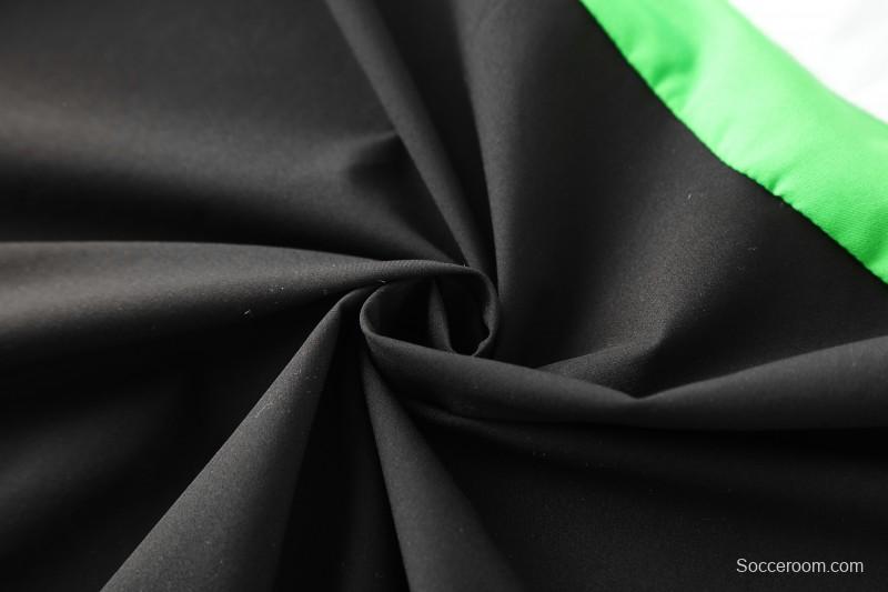 25/26 Real Betis White Black Green  Full zipper Jacket Tracksuit+ long pants