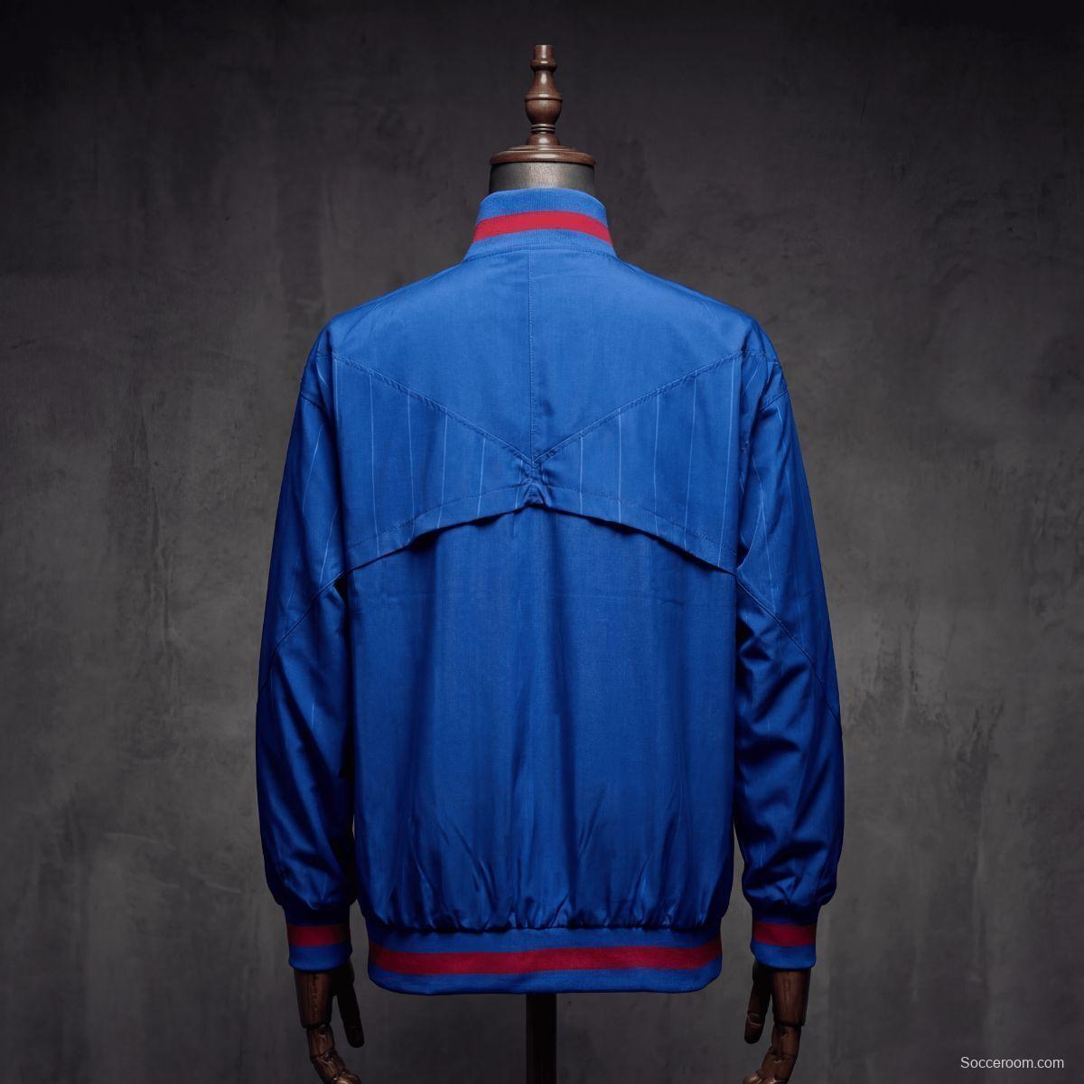 2026 Barcelona Blue Jacket Windbreaker