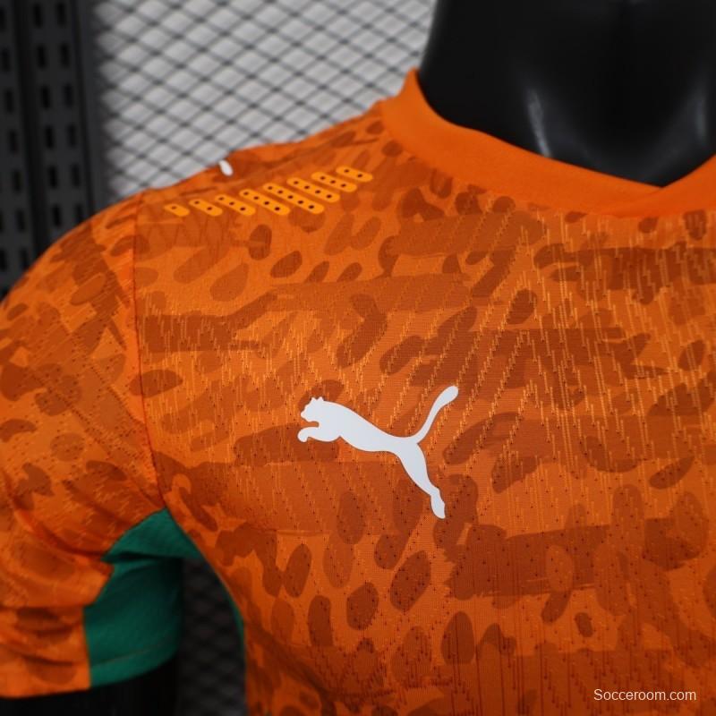 2026 Player Version Ivory Coast Home Jersey