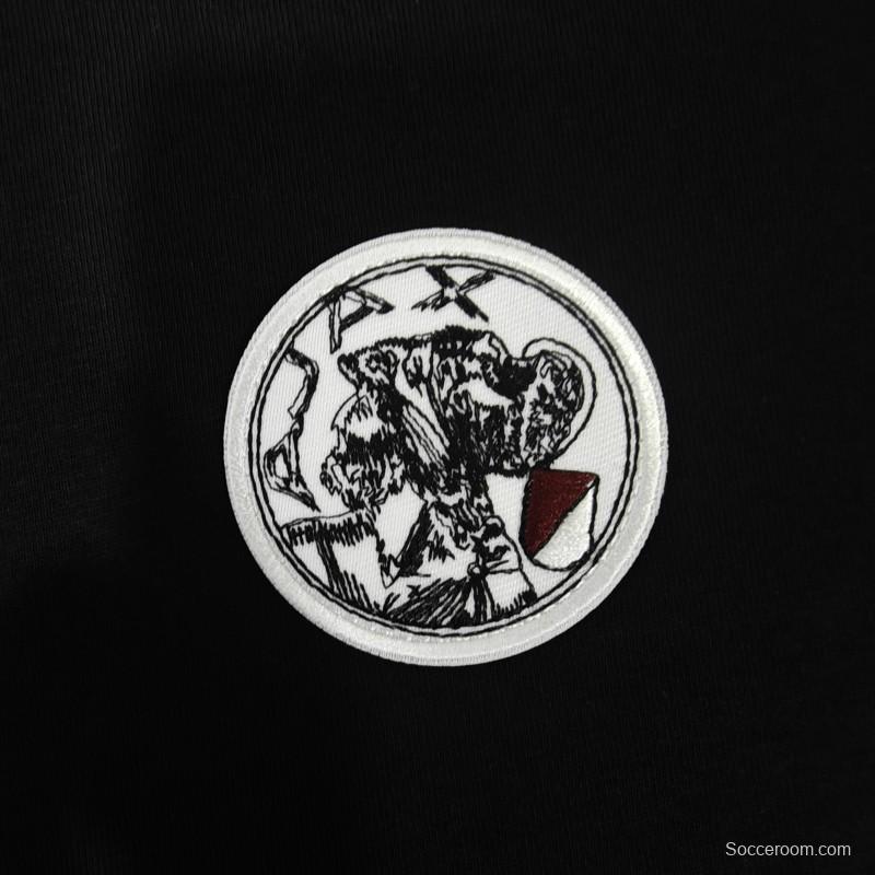 25/26 Ajax Embroidered Logo Hoodie 9 Colors
