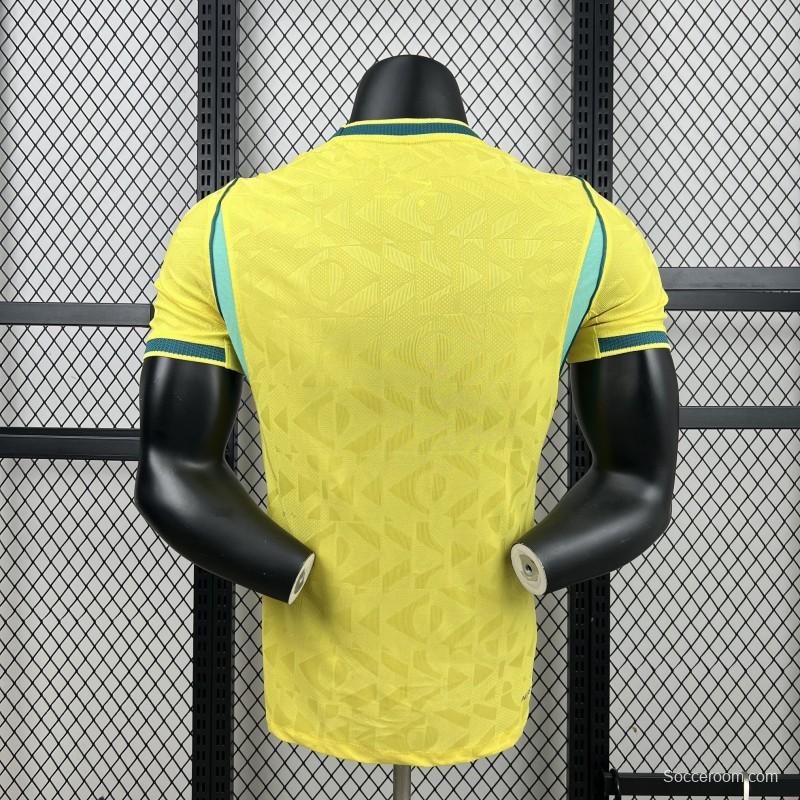 2026 Player Version Mens Brazil World Cup Home Jersey