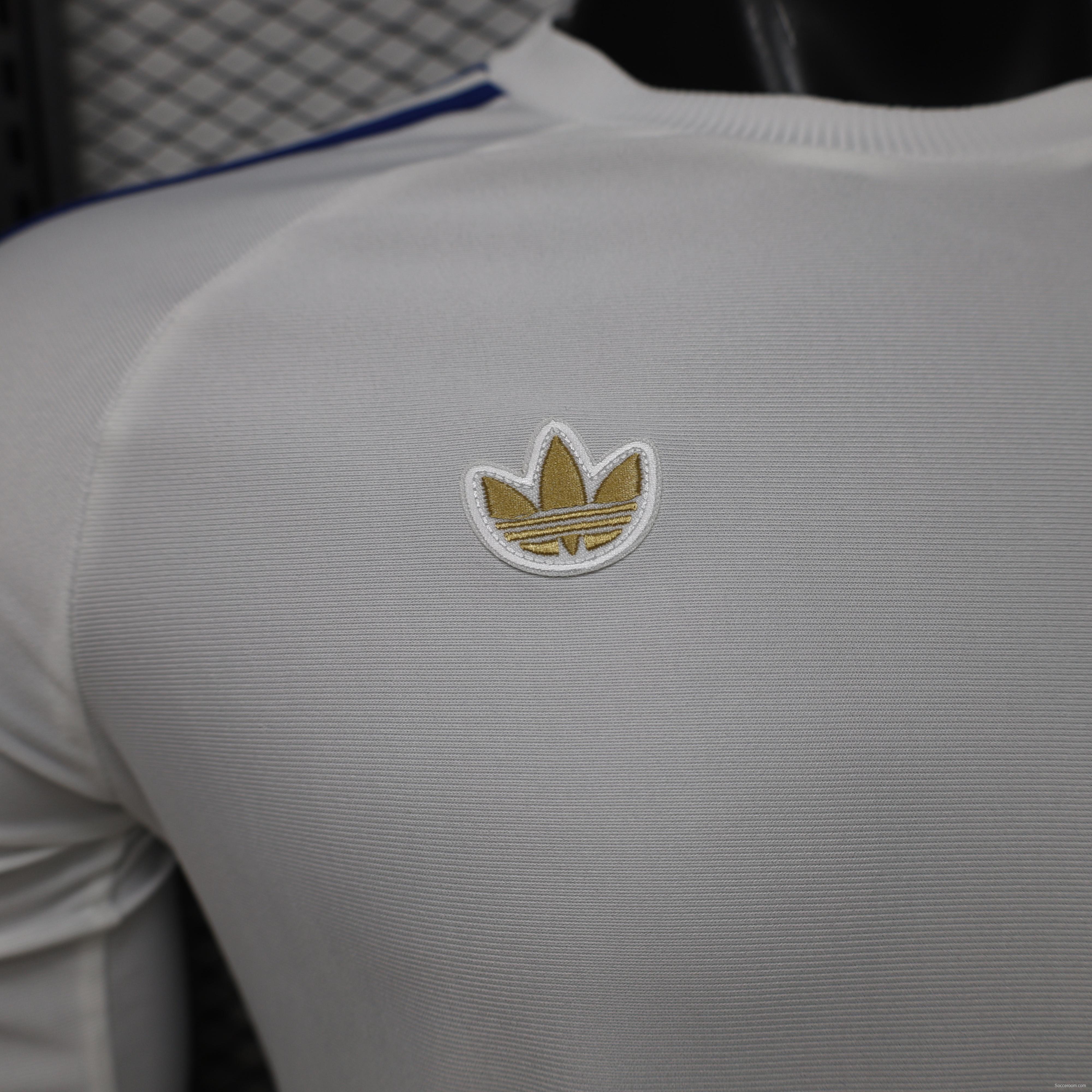 Player Version 25/26 Leeds United White  Home Long Sleeve Jersey